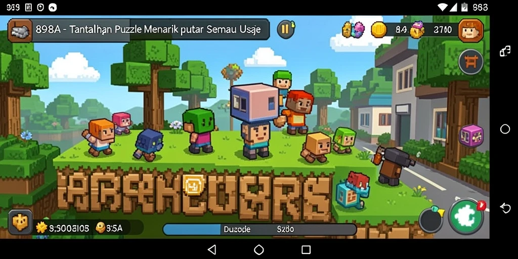 Screenshot 898A menampilkan gameplay teka-teki yang seru dan menantang.