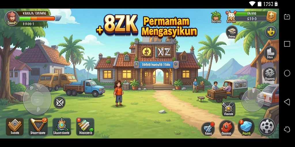 Tampilan gameplay <strong>8ZK</strong> yang menarik dan penuh warna.
