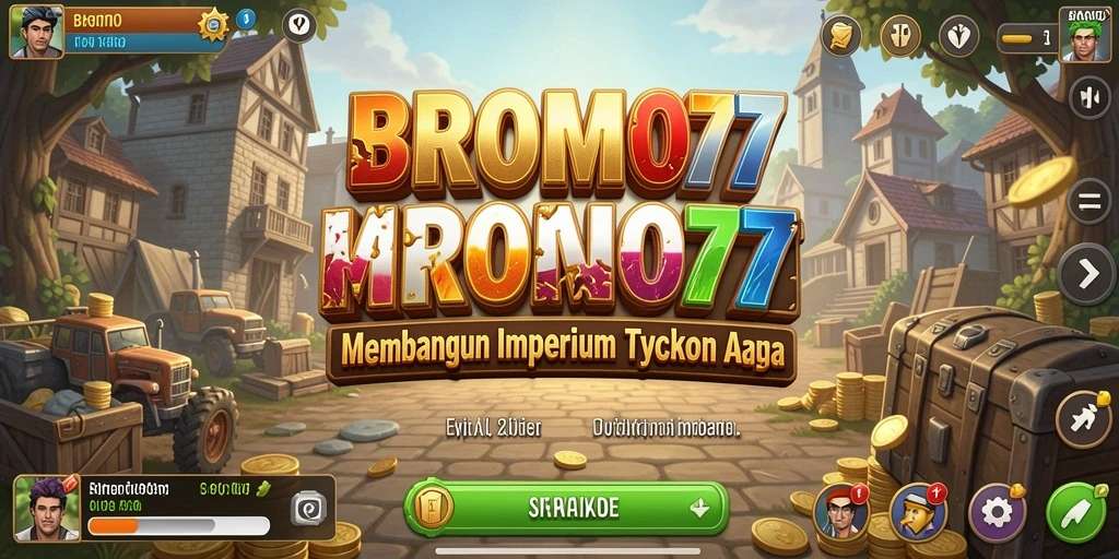 Gameplay BROMO77 yang mendebarkan dalam membangun bisnis Tycoon.