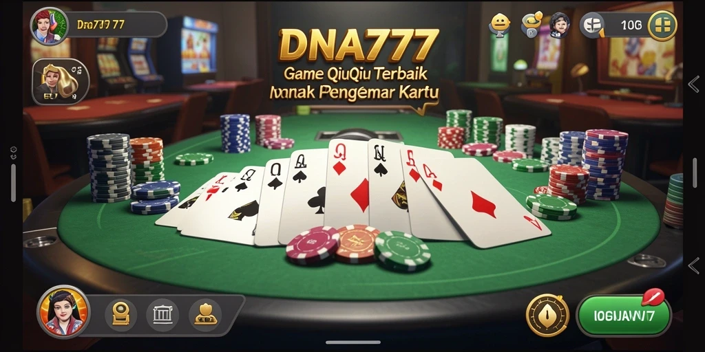 Screenshot gameplay QiuQiu yang seru di DNA777.