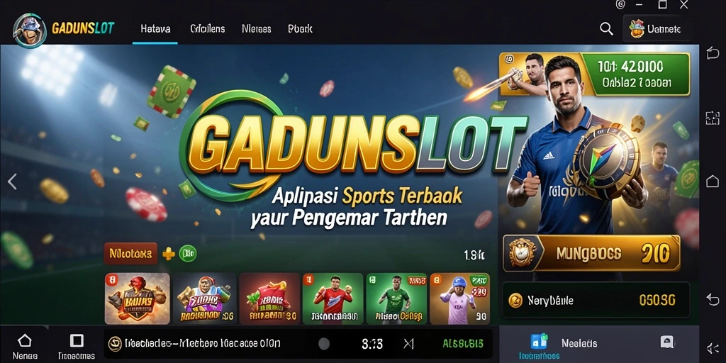 Tampilan gameplay GADUNSLOT yang menarik dan interaktif.