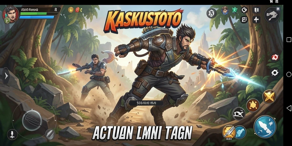 Screenshot gameplay KASKUSTOTO menampilkan aksi seru dan tantangan menarik.