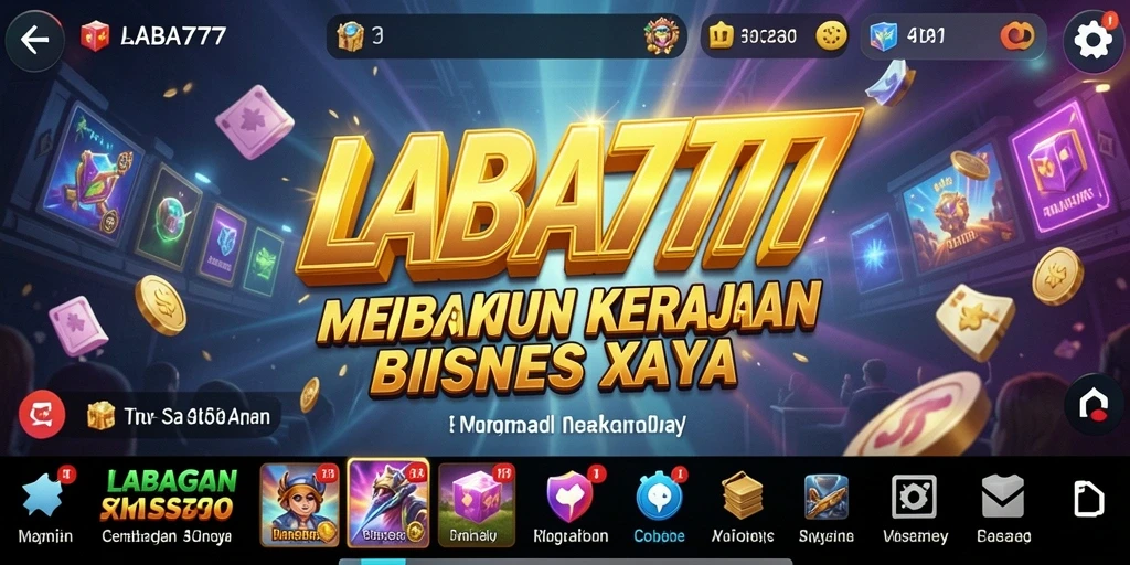 Tampilan menarik dari gameplay Tycoon LABA777 yang interaktif.