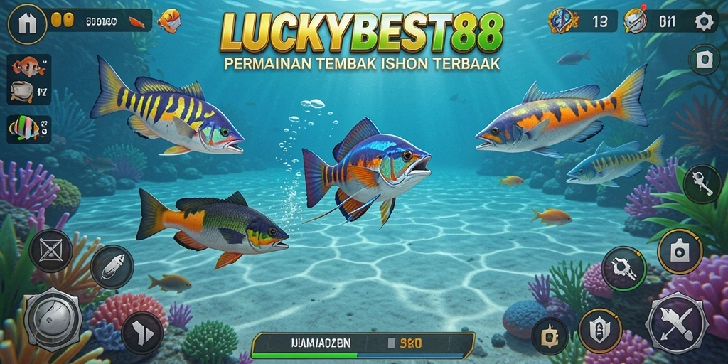 Tangkapan ikan di gameplay LUCKYBEST88 yang seru.