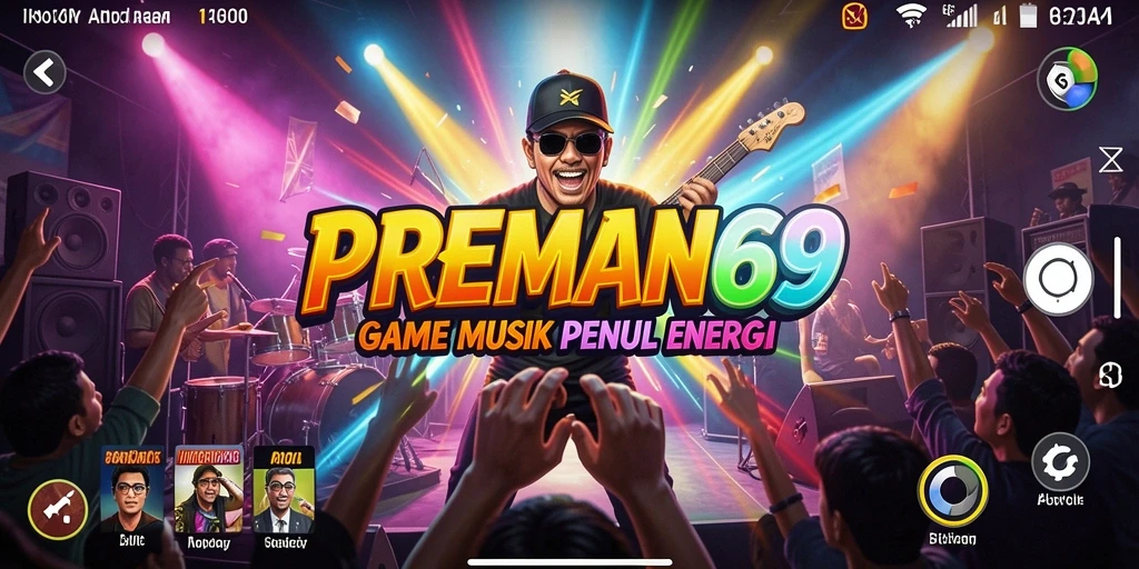 Tampilan gameplay yang menarik dan penuh semangat dalam PREMAN69.